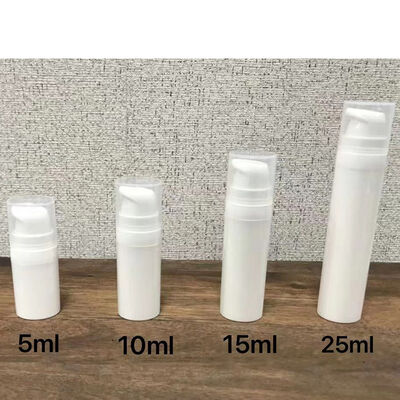 5 ml 10 ml 15 ml 20 ml garrafa sem ar Creme garrafa plástica vazio creme garrafa sem ar