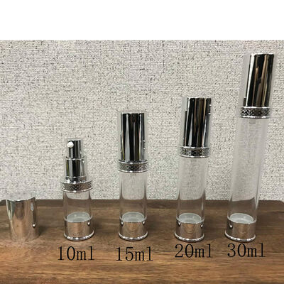 10 ml 15 ml 20 ml 30 ml frasco sem ar de parede dupla para cuidados com a pele
