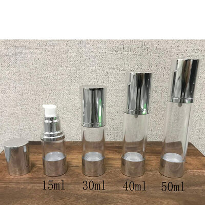 15 ml 30 ml 40 ml 50 ml Cosmético Fota sem ar Creme corporal Fota de bomba hermética