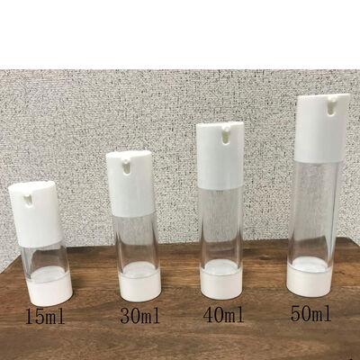 15 ml 30 ml 40 ml 50 ml Cosmético Fota sem ar Creme corporal Fota de bomba hermética