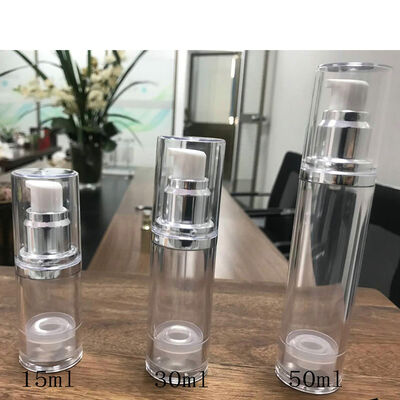 5ml 10ml 15ml Branco Rosa Azul Preto Loção Pomba de Loção PP Botelho Airless Cosméticos Viagens Luxo Botelho Airless