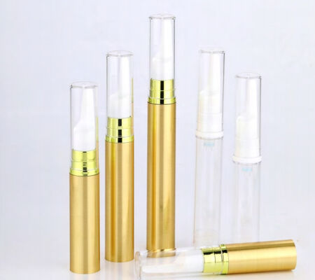 Plastic PP Vazio 15ml 30ml 50ml Cosmético Pomba sem ar Loção Sero Botão