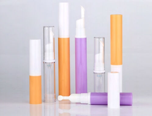 Plastic PP Vazio 15ml 30ml 50ml Cosmético Pomba sem ar Loção Sero Botão
