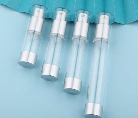 como garrafa de bomba de plástico sem ar para embalagens cosméticas