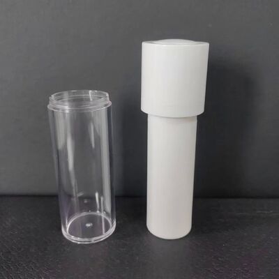 Conjunto de frasco de loção de cosméticos de luxo de 30 ml de creme facial em vidro com bomba