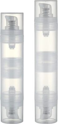 20 ml 30 ml de bomba de loção de creme transparente de dois lados para cosméticos