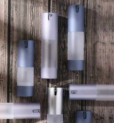 Plastic PP Vazio Cosmético Loção de Serum de Bomba Sem Ar K25-1 10ml 15ml