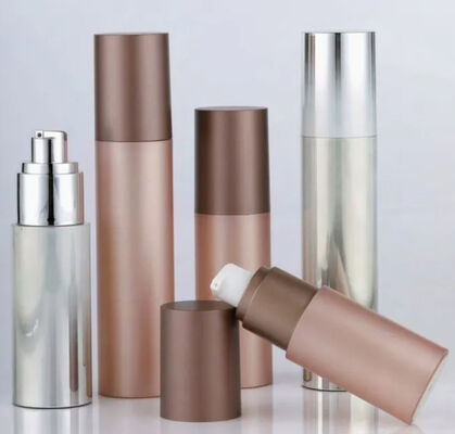 Plastic PP Vazio Cosmético Loção de Serum de Bomba Sem Ar K25-1 10ml 15ml