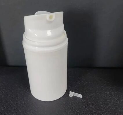Luxury Slim Water Foaming Refillable Airless Cosmetic Pump Bottle com para cuidados com a pele