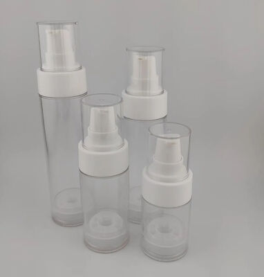 Botões de bomba de loção de vácuo sem ar para distribuição de sprays cosméticos para cuidados com a pele
