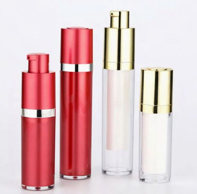 Loção para cuidados da pele, creme, soro, bomba sem ar, garrafa de vácuo, plástico 30 ml