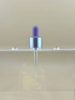 18/412 Bottle de óleo essencial Pipeta de vidro Dropper de plástico PP Dropper suave