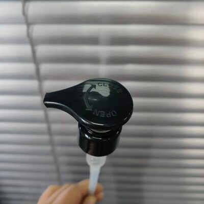 Kylin 24/410 28/410 bomba de loção de plástico com bloqueio esquerda-direita torção bomba de loção para creme de loção
