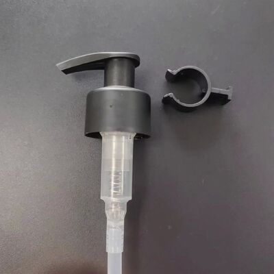 Novo design 24mm 28mm bomba de loção de plástico com bloqueio esquerda-direita torcer bomba de loção com clip