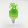 Coloured PP Lotion Pump Dispenser Screw Cream Pump