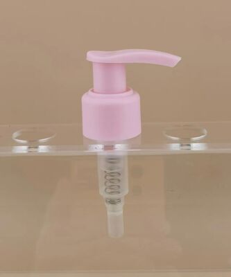 Bomba de loção rosa esquerda-direita para cosméticos femininos