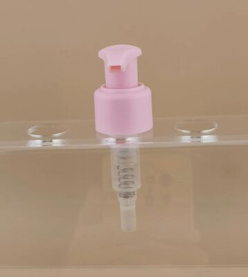 Bomba de loção rosa esquerda-direita para cosméticos femininos
