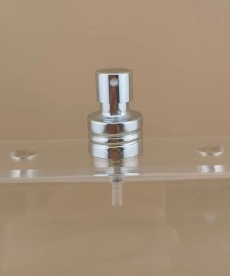 Parafusos de borracha de alumínio de prata personalizados para perfume