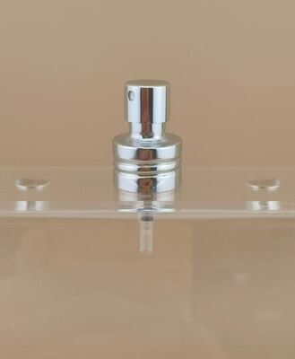 Parafusos de borracha de alumínio de prata personalizados para perfume