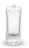 Frascos de perfume de alta qualidade com paredes espessas transparentes de luxo 50ml 100ml