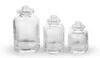Garrafa de perfume de vidro vazia quadrada transparente luxuosa personalizada de 30ml 50ml 100ml
