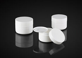 Uma série de embalagens cosméticas Loções de creme para pele frasco para cuidados faciais