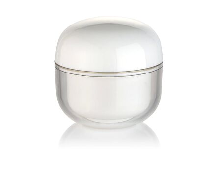 OEM Branco PP 30g Creme Cosmético Jar redondo com tampa para cosméticos