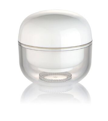 OEM Branco PP 30g Creme Cosmético Jar redondo com tampa para cosméticos