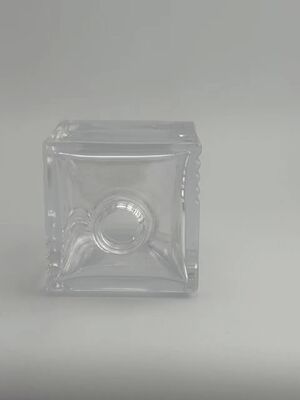 Frasco de vidro de perfume de design exclusivo de 30ml com pulverizador