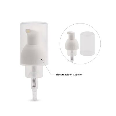 28 mm de plástico PP Sabão líquido espumante Shampoo Loção de lavagem de mãos Dispensador de espuma de bomba K501