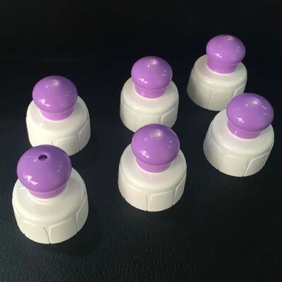 24/410 28/410 Gloss Closure Water Sport Bottle Cap Push Pull de plástico