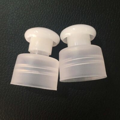 Tapete de garrafa de plástico de cor personalizada 24/410 28/400 Bottle Push Pull Cap