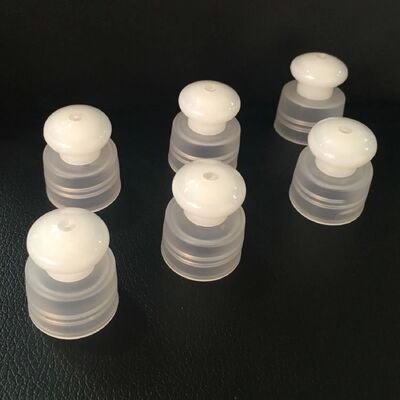 Tapete de garrafa de plástico de cor personalizada 24/410 28/400 Bottle Push Pull Cap