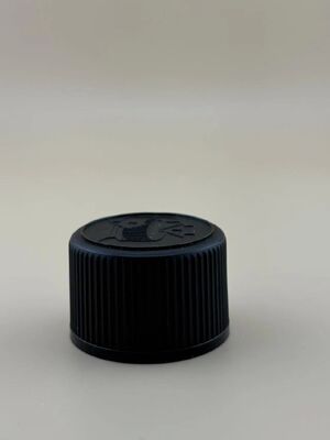 Embalagem de plástico de parede dupla de 28 mm com tampa de parafuso e tampa de parafuso