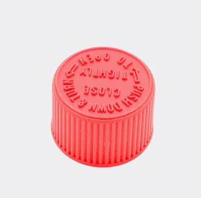Embalagem de plástico de parede dupla de 28 mm com tampa de parafuso e tampa de parafuso