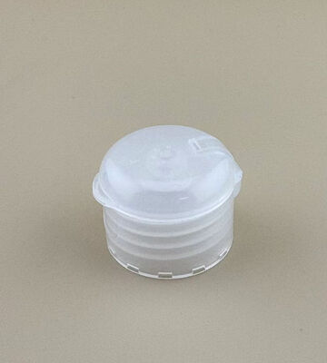Capuz de parafuso de parede dupla de 24 mm de plástico para garrafas de plástico