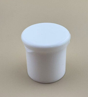 Capuz de garrafa de cosméticos branco de 28 mm Capuz de garrafa de plástico redondo para líquido de lavagem manual