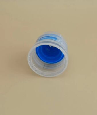 Bonito Design Capuz de plástico redondo e transparente para garrafas de cuidados com a pele