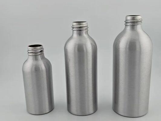 Embalagem de alumínio vazia para cosméticos, loção de água, garrafa de metal, recipiente de embalagem