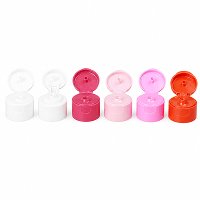 Novo Design Tampa Flip Top Plástica 24mm 24-410 Tampas para Frascos de Gel de Banho