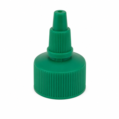 Capuz de geleia de plástico branco para garrafas de tinta