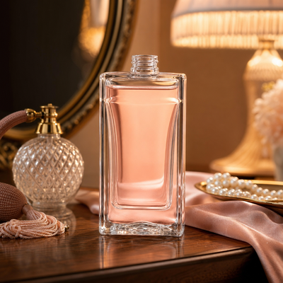 Venda Quente Embalagem Cosmética Personalizada 100ml Garrafa de Vidro Durável Garrafa de Perfumes
