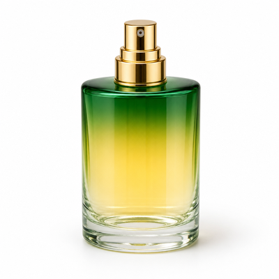 Amostra grátis de frasco de vidro gradiente frasco difusor com bastão para frasco de perfume aromático