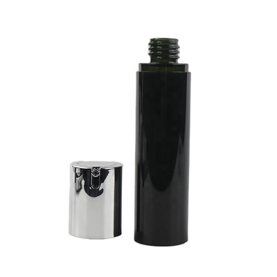 Garrafa mal ventilada preta reciclada Nontoxic, garrafa Leakproof da bomba dos cuidados com a pele K1303