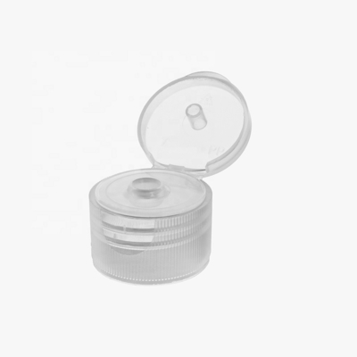 K902-1 Flip Top Plastic Cap ISO14001 18/20/24/28mm transparente Nontoxic