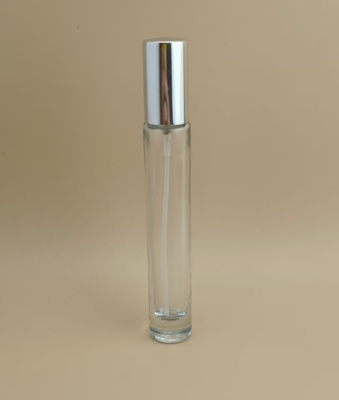 Mini Frasco Borrifador Redondo Transparente para Essência