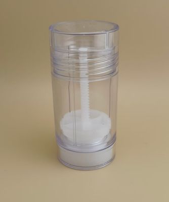 Embalagem Transparente, Pequena, Redonda e Lisa para Protetor Labial (Batom)