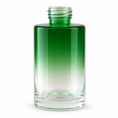 Amostra grátis de frasco de vidro gradiente frasco difusor com bastão para frasco de perfume aromático